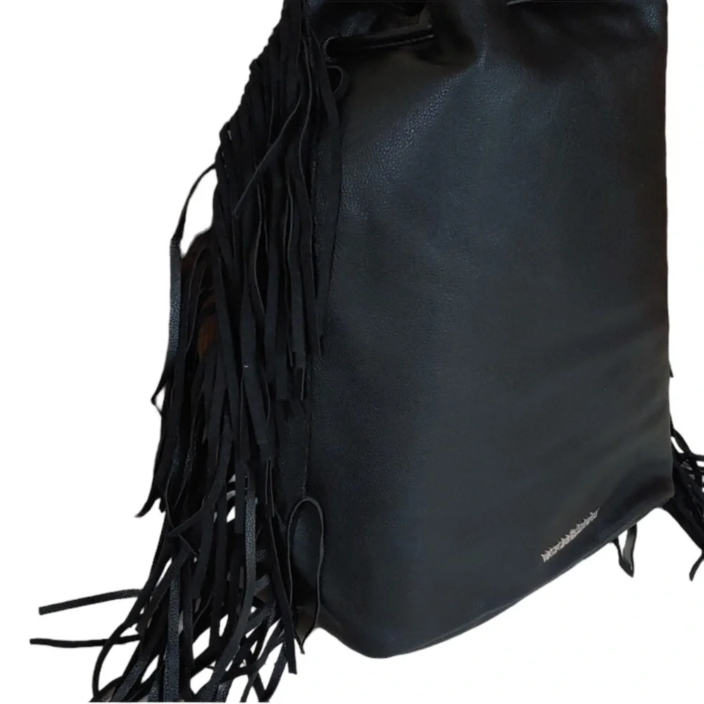 Victoria’s Secret back pack Leather fringe NWT